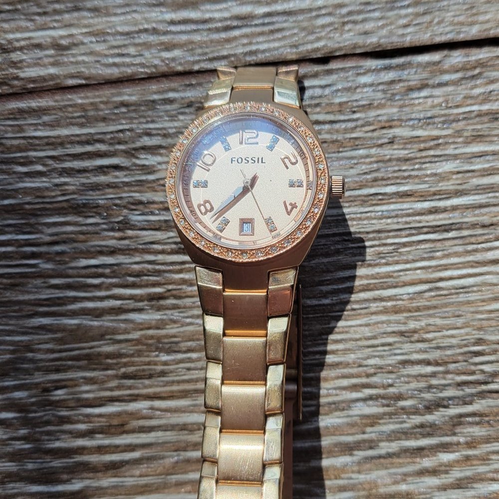 Fossil Rose Gold Watch